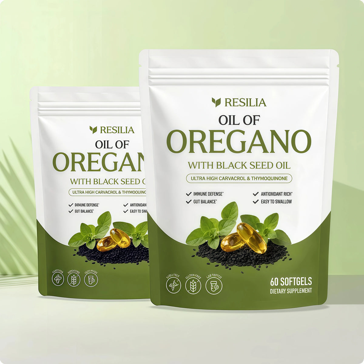 Resilia® Oil Of Oregano Softgels