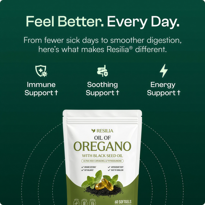 Resilia® Oil Of Oregano Softgels