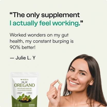 Resilia® Oil Of Oregano Softgels